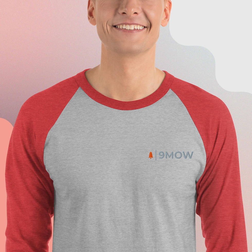 Thumbnail: 3/4 sleeve raglan shirt