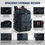 Thumbnail: Goture 45L Multifunctional Fishing Backpack Tackle Bag Waterproof Large Capacity
