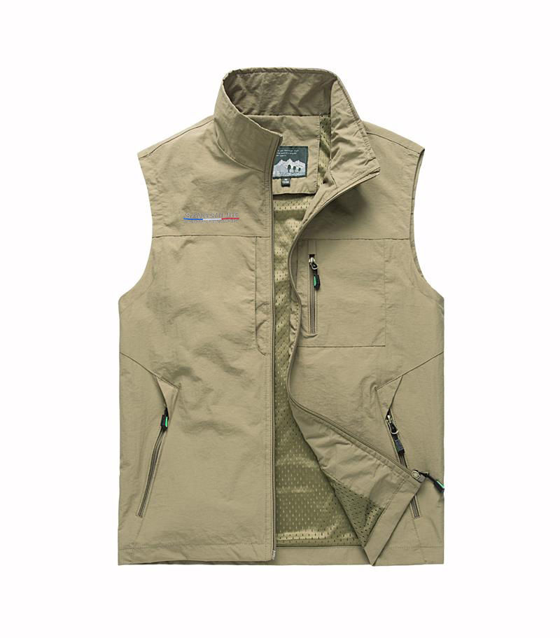 Thumbnail: FGKKS 2023 Outdoor Leisure Vests Men Breathable Large Pocket Photography Fishing
