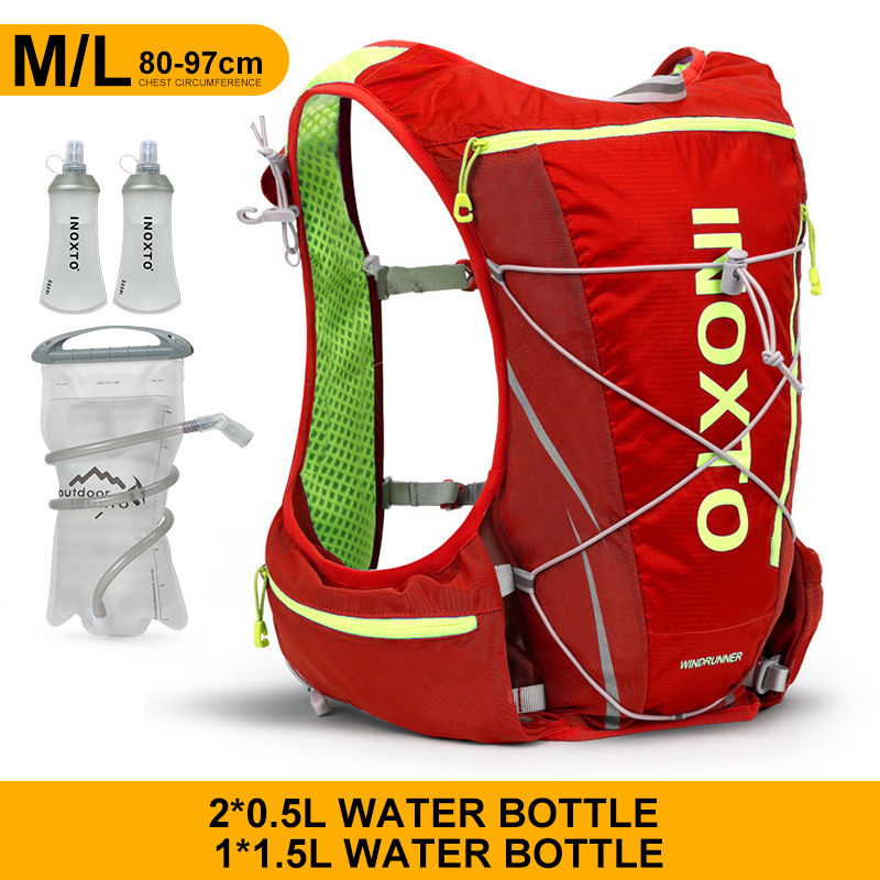 Thumbnail: running hydrating vest backpack 8L, cycling hydrating backpack hiking marathon h