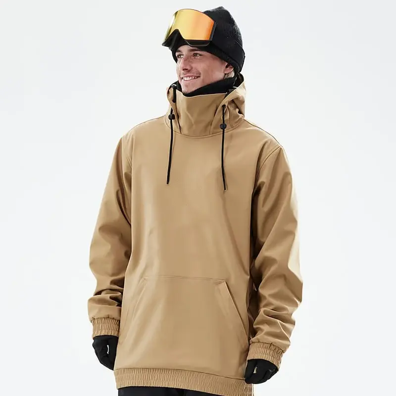 Thumbnail: Oversized Ski Suit for Men, Waterproof Snowboard Jacket, Soft Shell Hoodie, Cust
