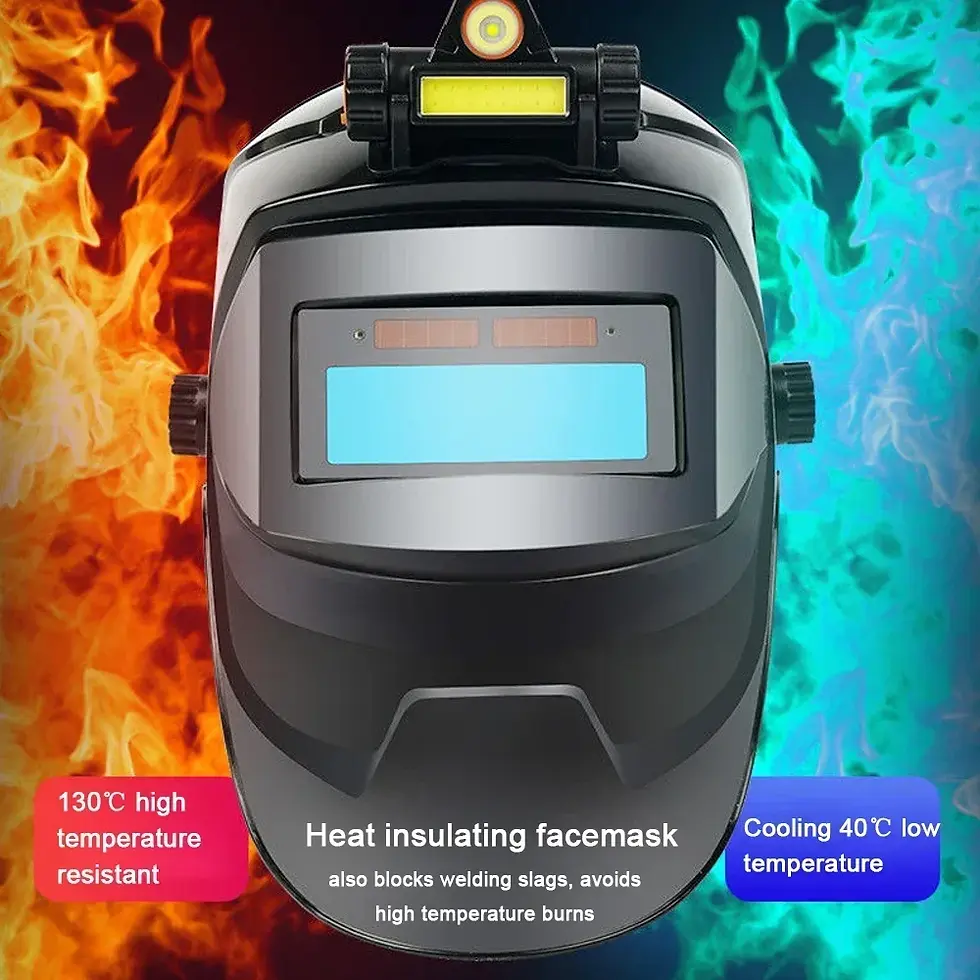 Thumbnail: PC Welding Masks Automatic Variable Light Adjustment Large View Auto Darkening W