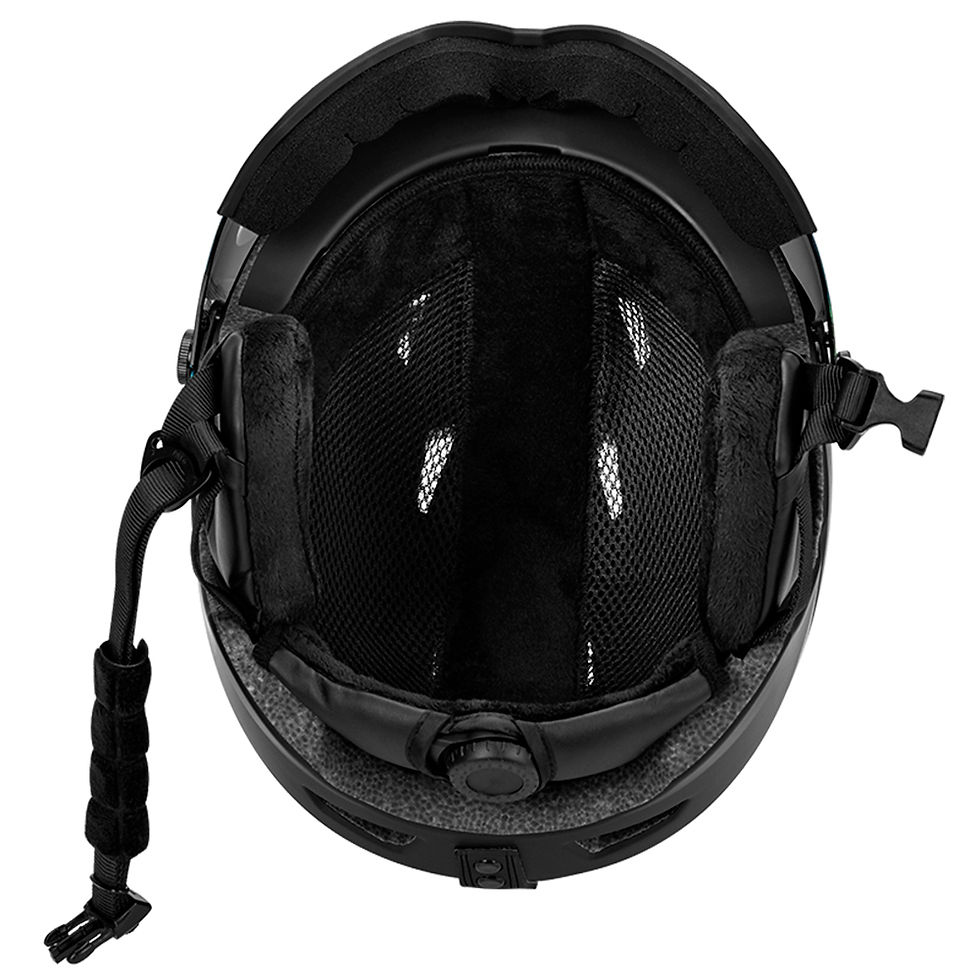 Thumbnail: LIXADA Integrated Ski Helmet Men and Women Snowboard Helmet with Removable Visor