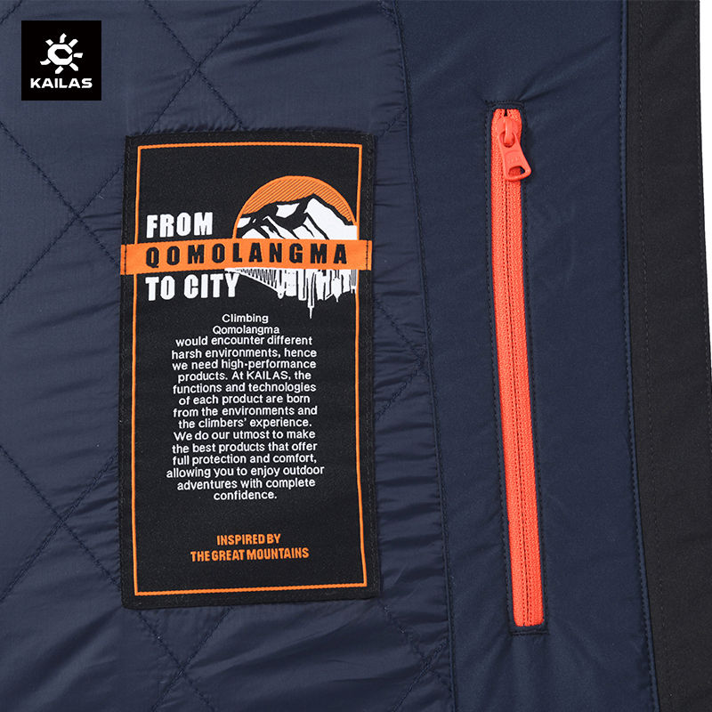 Thumbnail: KAILAS Jacket for Men Lightweight Sports Windproof Outdoor Casual Cotton Coat Hi