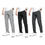Thumbnail: Men Pants Thin Breathable Reinforced Pocket Trousers Quick Dry Straight Leg Men 