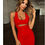Thumbnail: European And American Women's Clothing, Sexy Deep V-neck Backless Autumn And Win