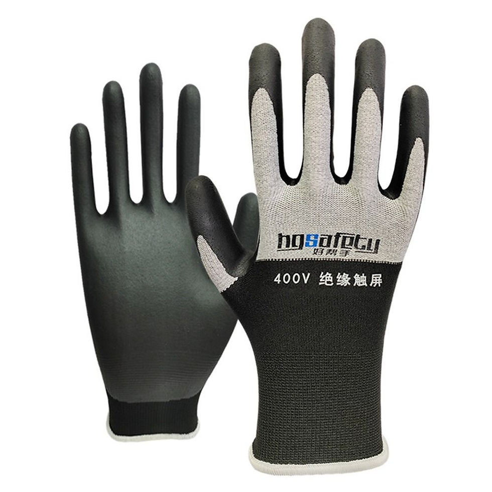 Thumbnail: Ultrathin Electrician Insulating Gloves Withstanding Voltage 400V/500V Rubber To