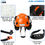 Thumbnail: Safety Helmet With Visors Built In Goggles Earmuff Noise Reduction Stickers For 