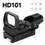 Thumbnail: 3-9X32EG Tactical Optic Scope Combo Red/Green Laser Illuminated Rifle Scope HD10