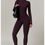 Thumbnail: Zipper Yoga Rompers Long Sleeved One-piece Women's Sportswear Gym Jumpsuits Work