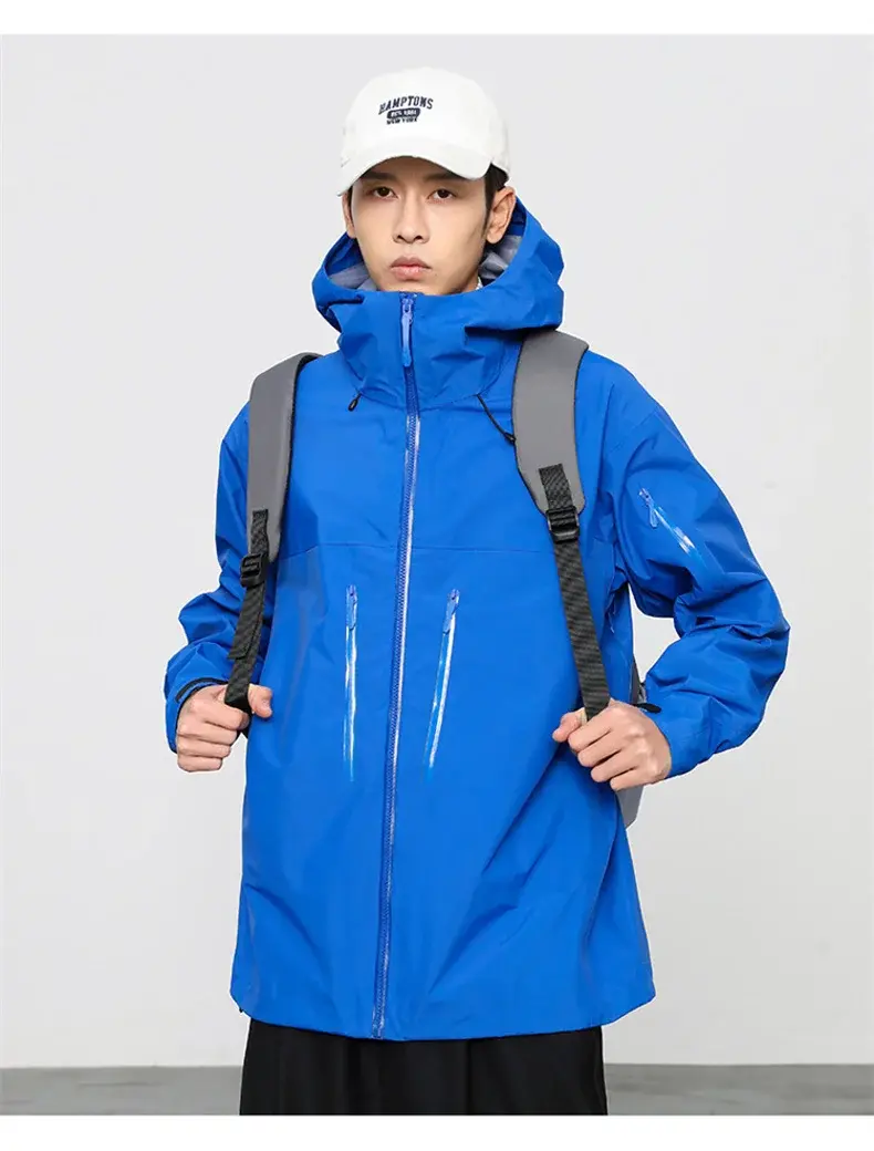 Thumbnail: 2024 New Rain-proof Jackets Mens Womens High Quality Camping Coat Autumn Outdoor