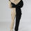 Thumbnail: Women Loose Autumn Winter Two Pieces Suit Matching Sets Hoodie Tracksuit Blocked
