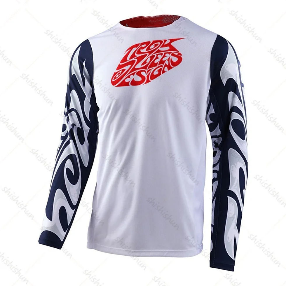 Thumbnail: 2025 New Men's Motocross Downhill Jersey BMX Enduro Mountain Bike Shirt MTB Moun