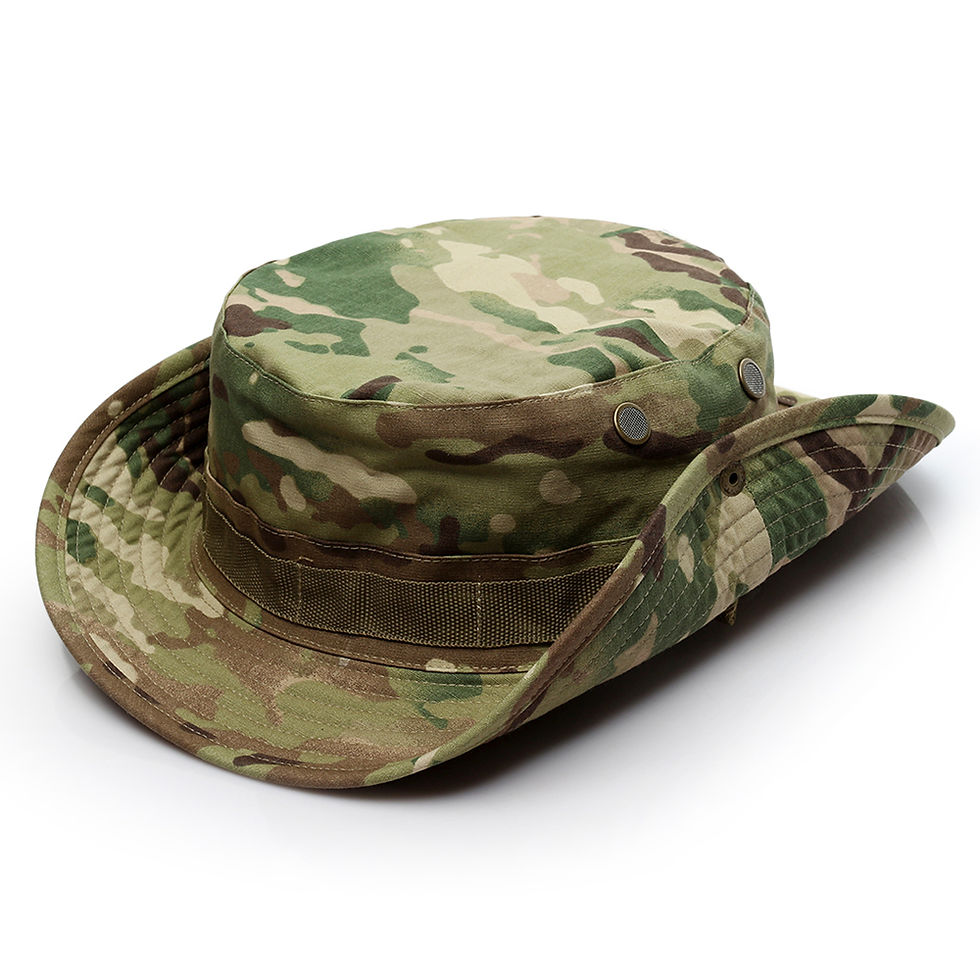 Thumbnail: Camouflage Bucket Hats Hunting Outdoor Hiking Fishing Sun Protector Fisherman Ca