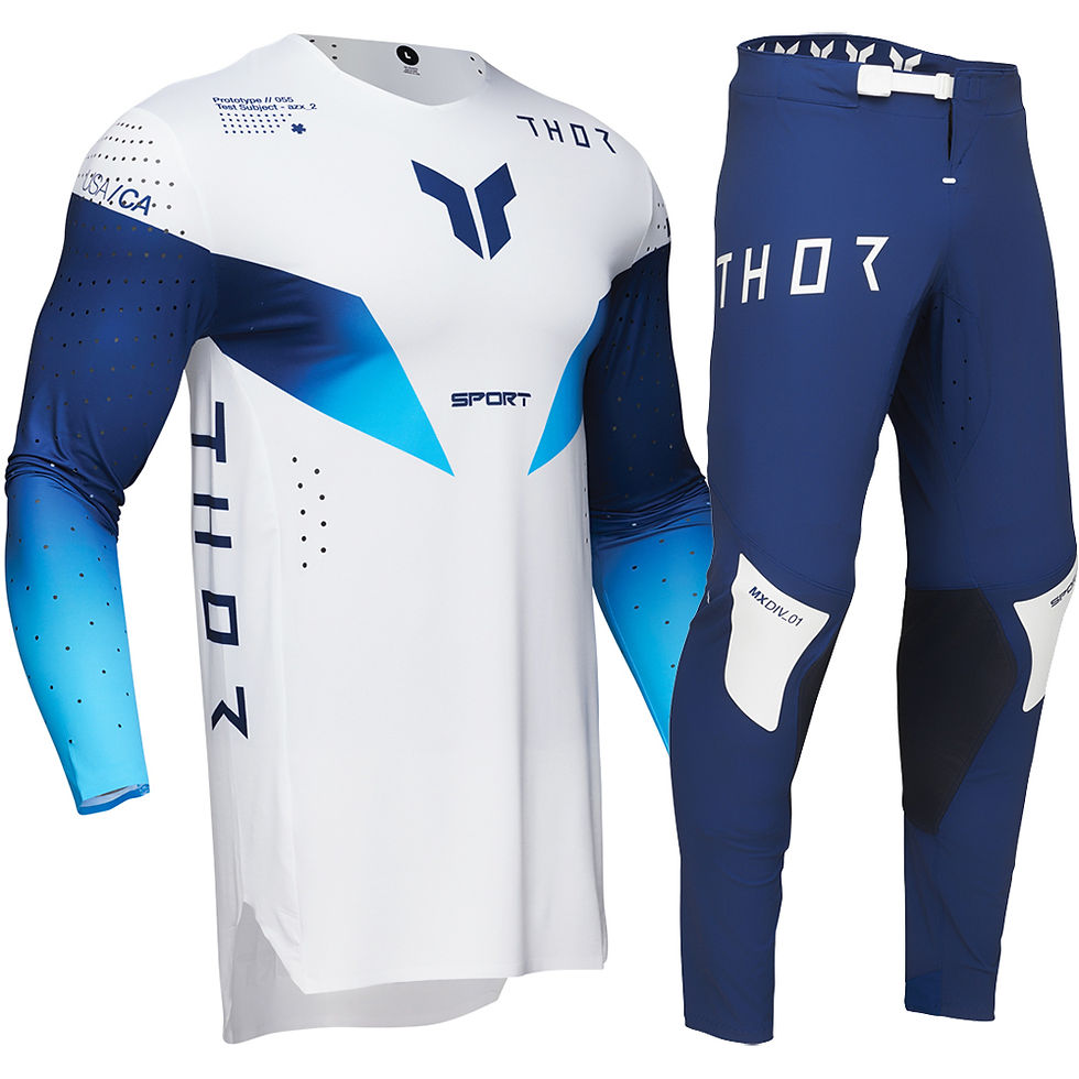 Thumbnail: DEGGEN 2025 Helium FXR Motocross Gear Set Dirt Bike MX kit Off Road Race Wear Mo