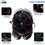 Thumbnail: CE Carbon Fiber Safety Helmet W/ Earmuffs Double Goggles ABS Construction Hard H
