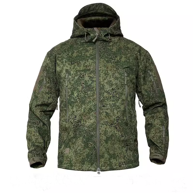 Thumbnail: EMR Camouflage Soft Shell assault Suit, Outdoor Sports, Hunting, Waterproof, Fle