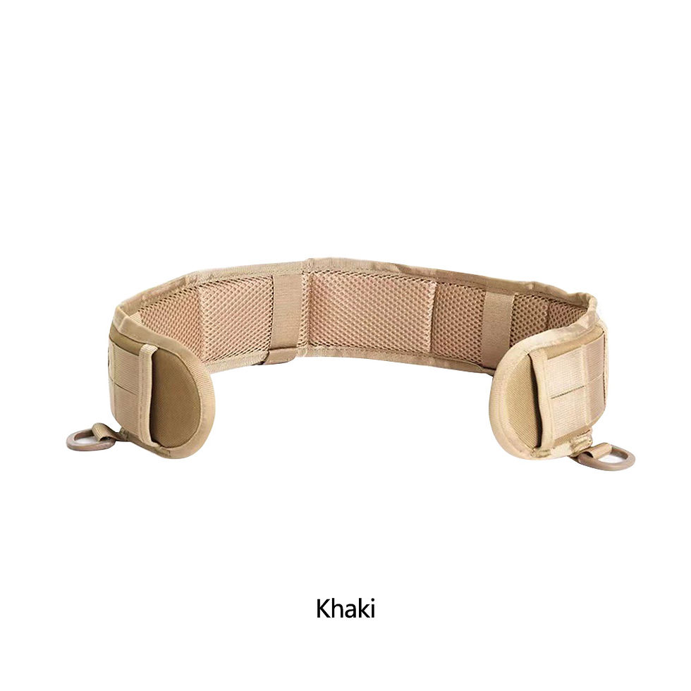 Thumbnail: Tactical Battle Belt MOLLE Men Battle Belt Set Hunting Outdoor Inner Waist Belt 