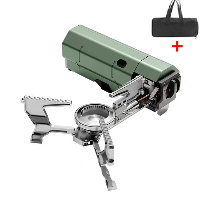 Thumbnail: TARKA Camping Cassette Stove Outdoor Folding Gas Burner 2600w Fire Furnace Kitch