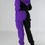 Thumbnail: Women Loose Autumn Winter Two Pieces Suit Matching Sets Hoodie Tracksuit Blocked