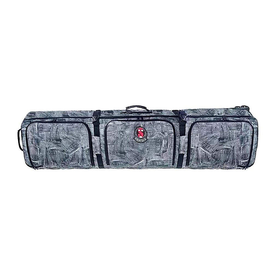 Thumbnail: Snowboard Bag with Wheels Padded Bag Waterproof Suitcase for Air Travel for