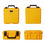 Thumbnail: ABS Plastic Safety Toolbox Portable Tool Box Equipment Instrument Case Impact Re