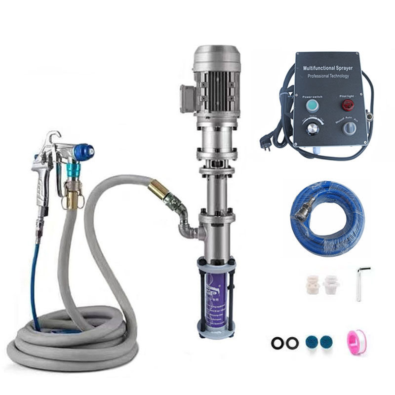 Thumbnail: 2.8KW Brushless Motor Multifunctional Portable Real Stone Spraying Machine Putty