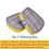 Thumbnail: 6200/7502/6800 MaskChemical Gas Mask 6001/6002/6004 Box 5N11 Cotton FilterPaint 