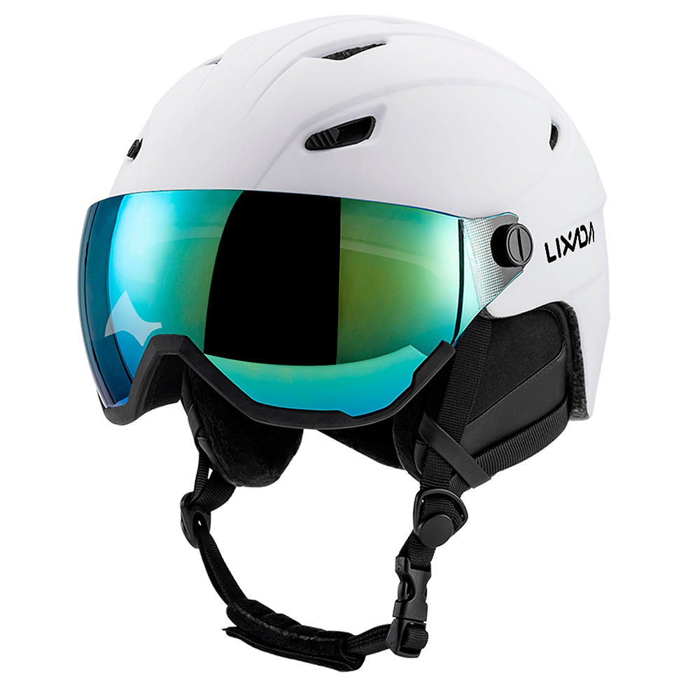 Thumbnail: LIXADA Integrated Ski Helmet Men and Women Snowboard Helmet with Removable Visor