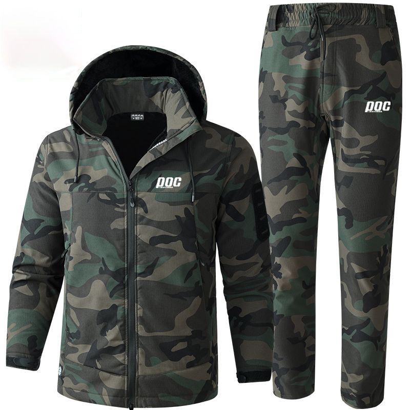 Thumbnail: LairschDan POC Men's Winter Cycling MTB Jacket Set Bicycle Warm Fleece Coat Bike
