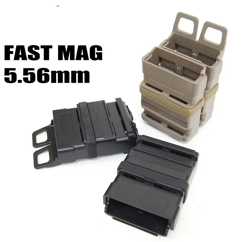 Thumbnail: 5.56MM FastMag M4 Molle Magazine Pouch Hunting Fast Mag Holster AR Ammo EDC Wais