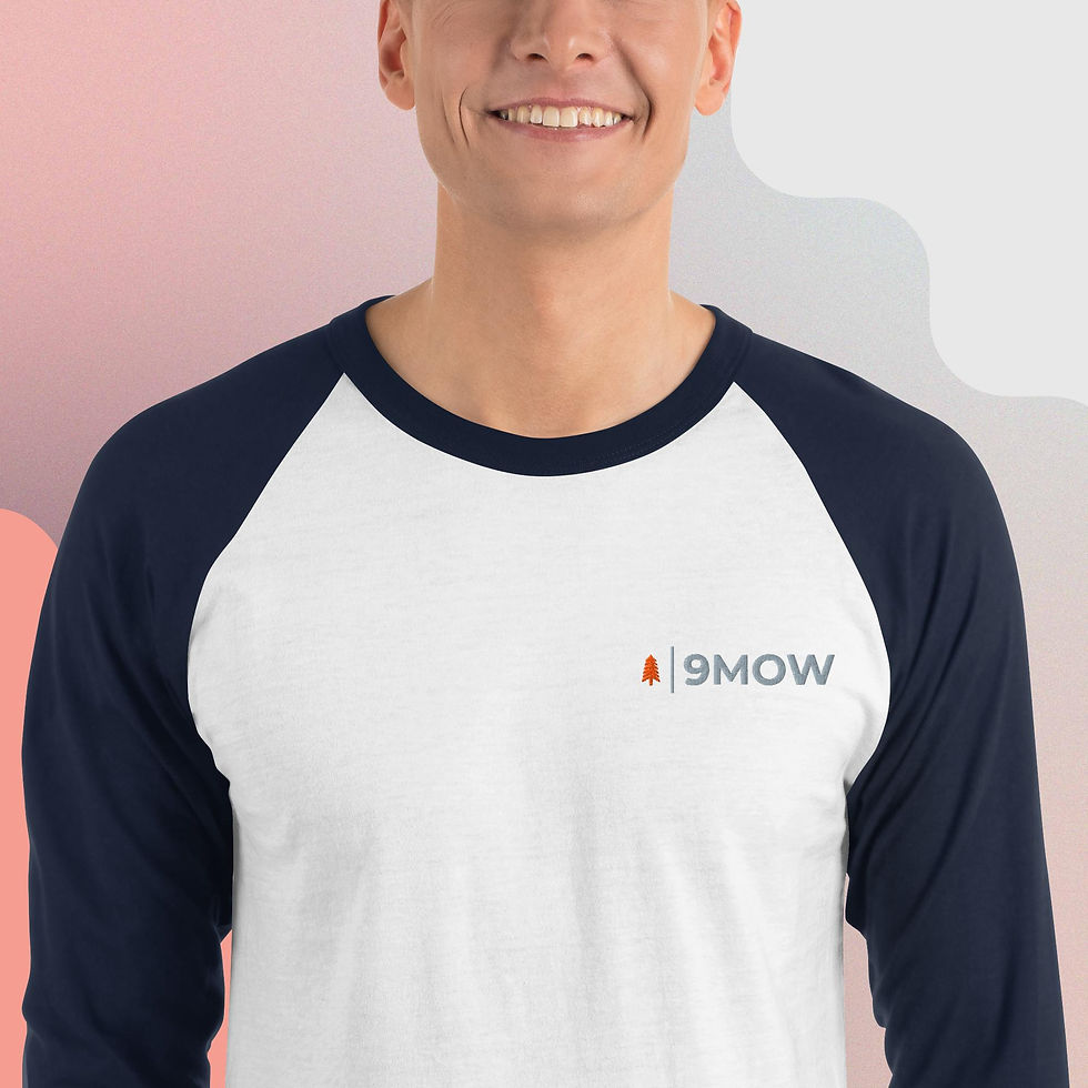 Thumbnail: 3/4 sleeve raglan shirt