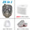 Thumbnail: 6800 Anti-Fog Full Face Respirator Gas Mask Industrial Painting Spraying Respira
