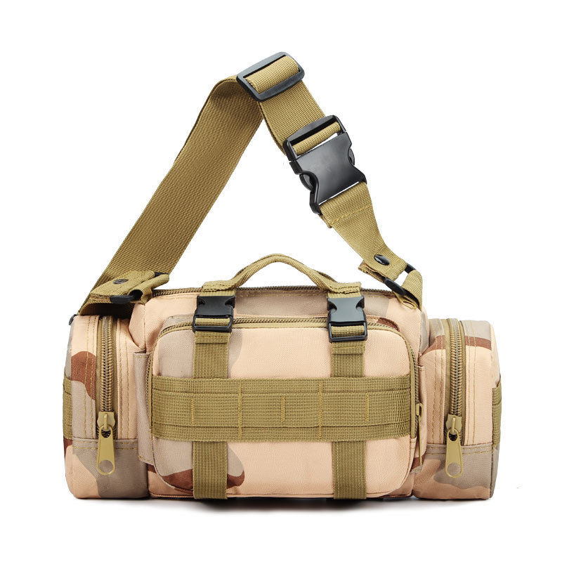 Thumbnail: 2025 New Outdoor 3P Cross-Body Waist Bbag Handbag Leisure Sports Tactics Bag Sin