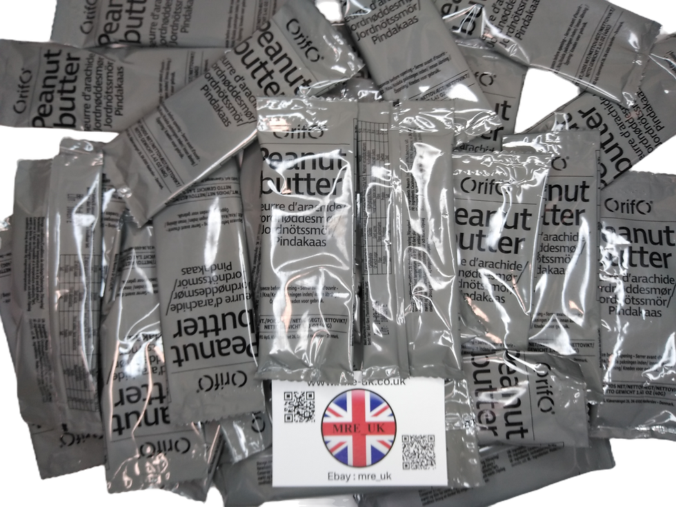 Peanut Butter Sachets 40g MRE UK