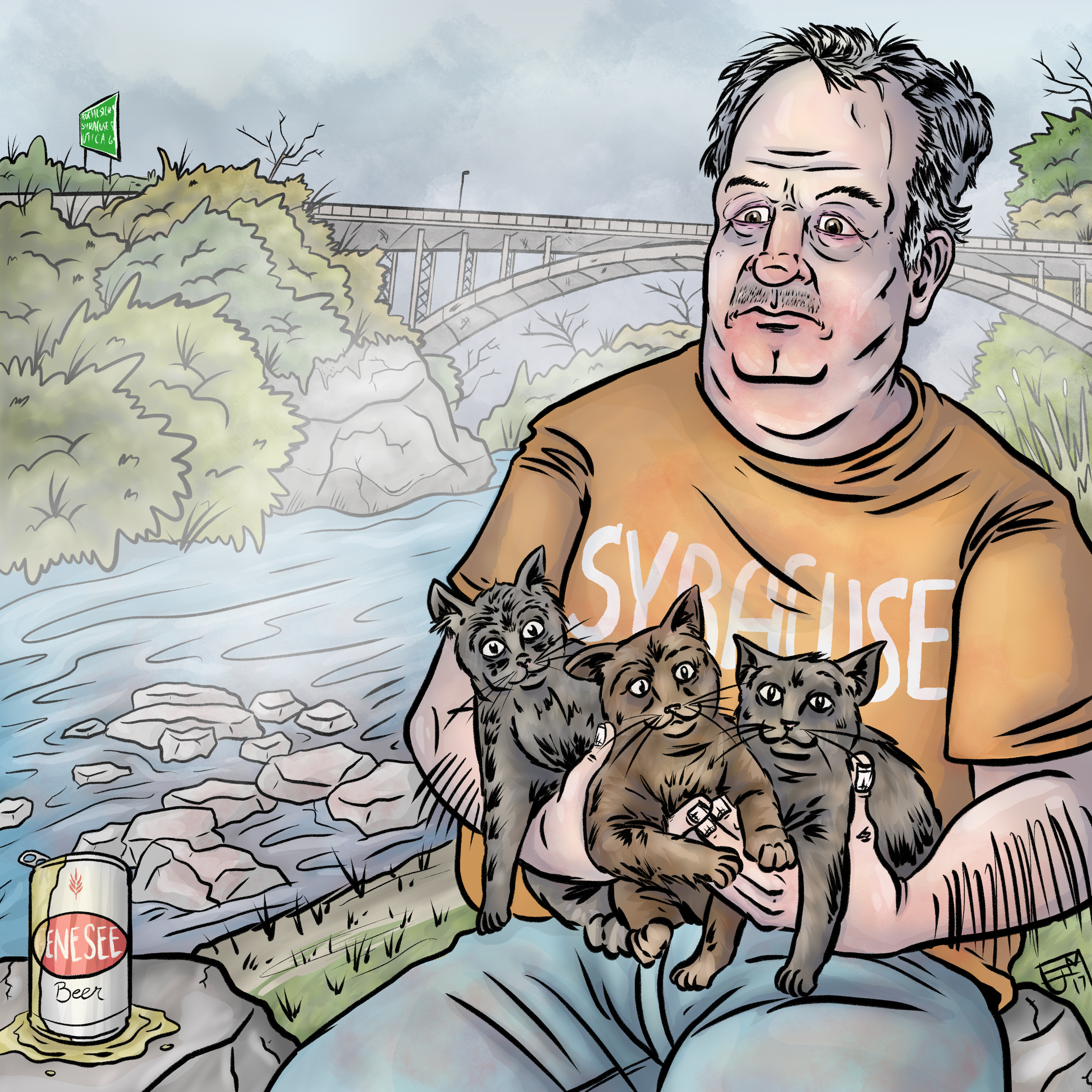 Arthur Shawcross and Kittens