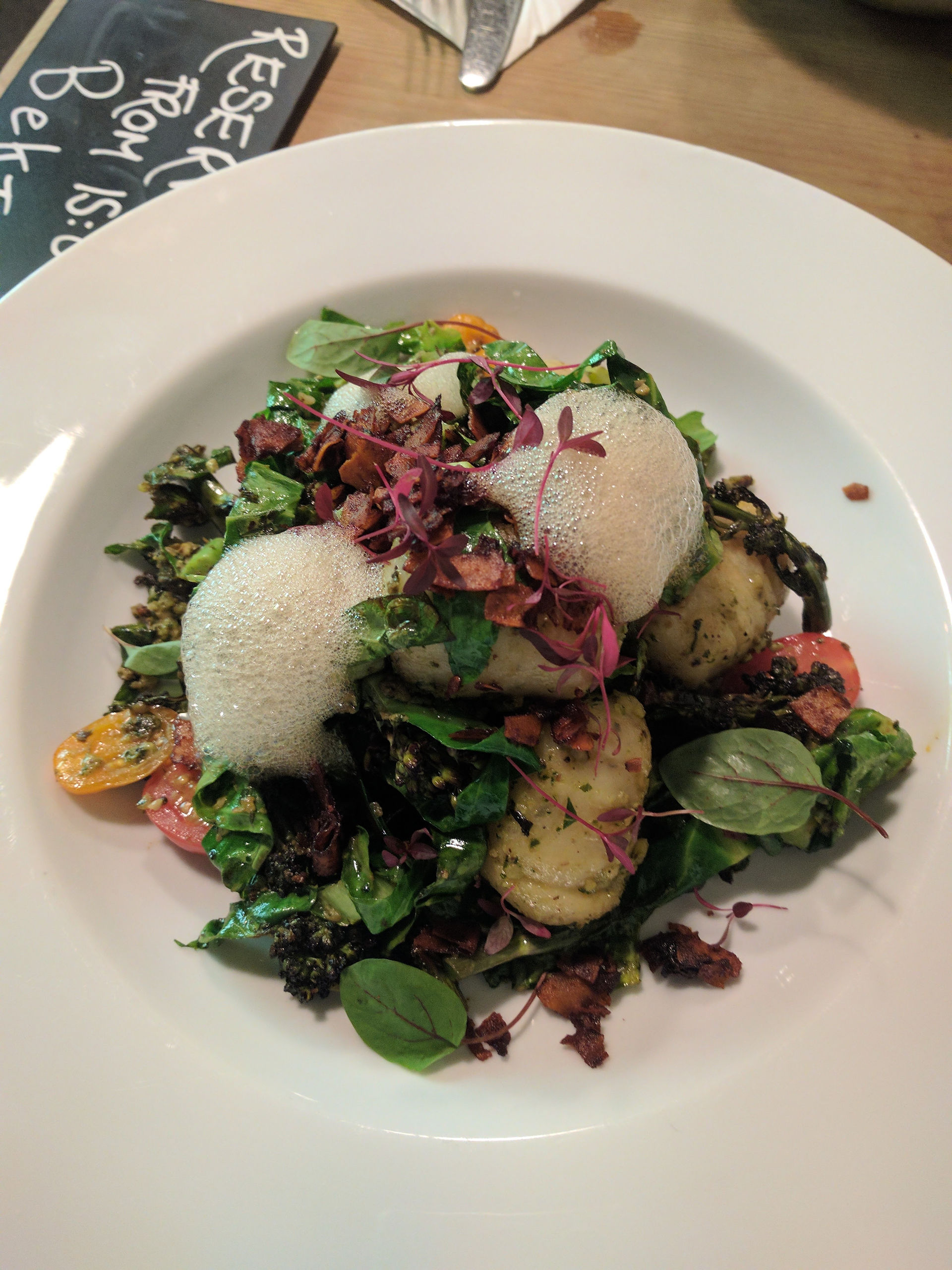 Walnut Pesto Gnocchi
