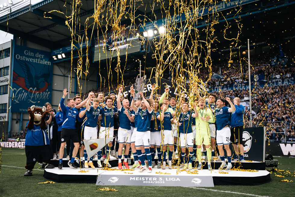 Aufsteiger DSC Arminia Bielefeld (2025).