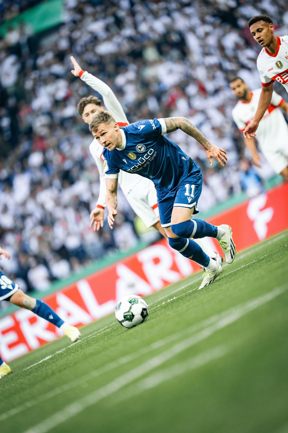 DFB-Pokal 2026, Arminia Bielefeld, Sophie Kisker, Sportfotografie, Fotografie Bielefeld