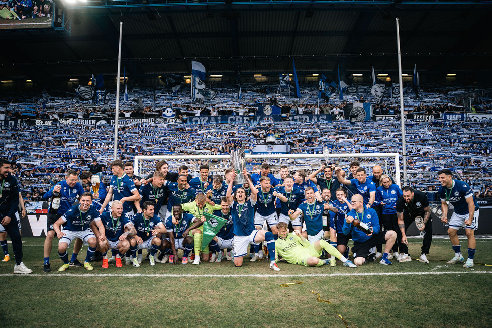 Aufsteiger DSC Arminia Bielefeld (2025).