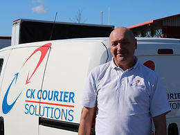 Ian Peers, CK Couriers Team Member