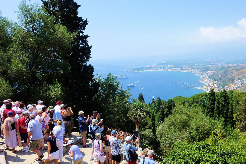 Tourist Overlook View