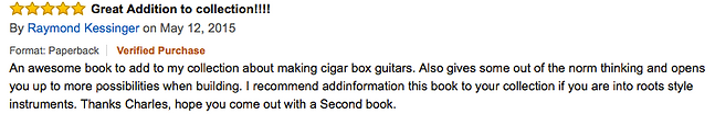 Book review for Charles Atchison's The Folk Art Instrument Builders Reference