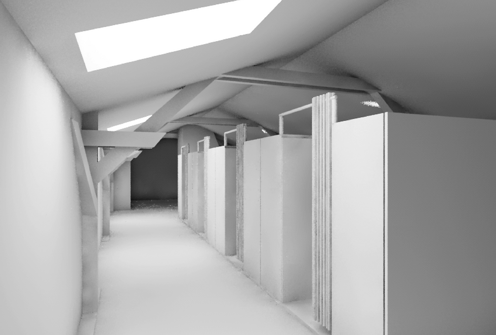 Garderobe Dachgeschoss