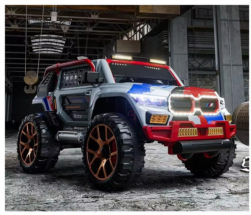Thumbnail: Kids Bmw Off Road 2 Seater Jeep 4 x4 - 12 Volts