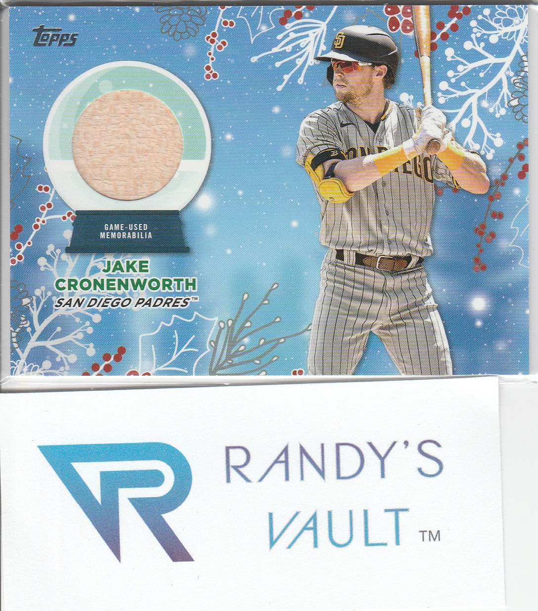 PADRES ~ Cronenworth Xmas Relic