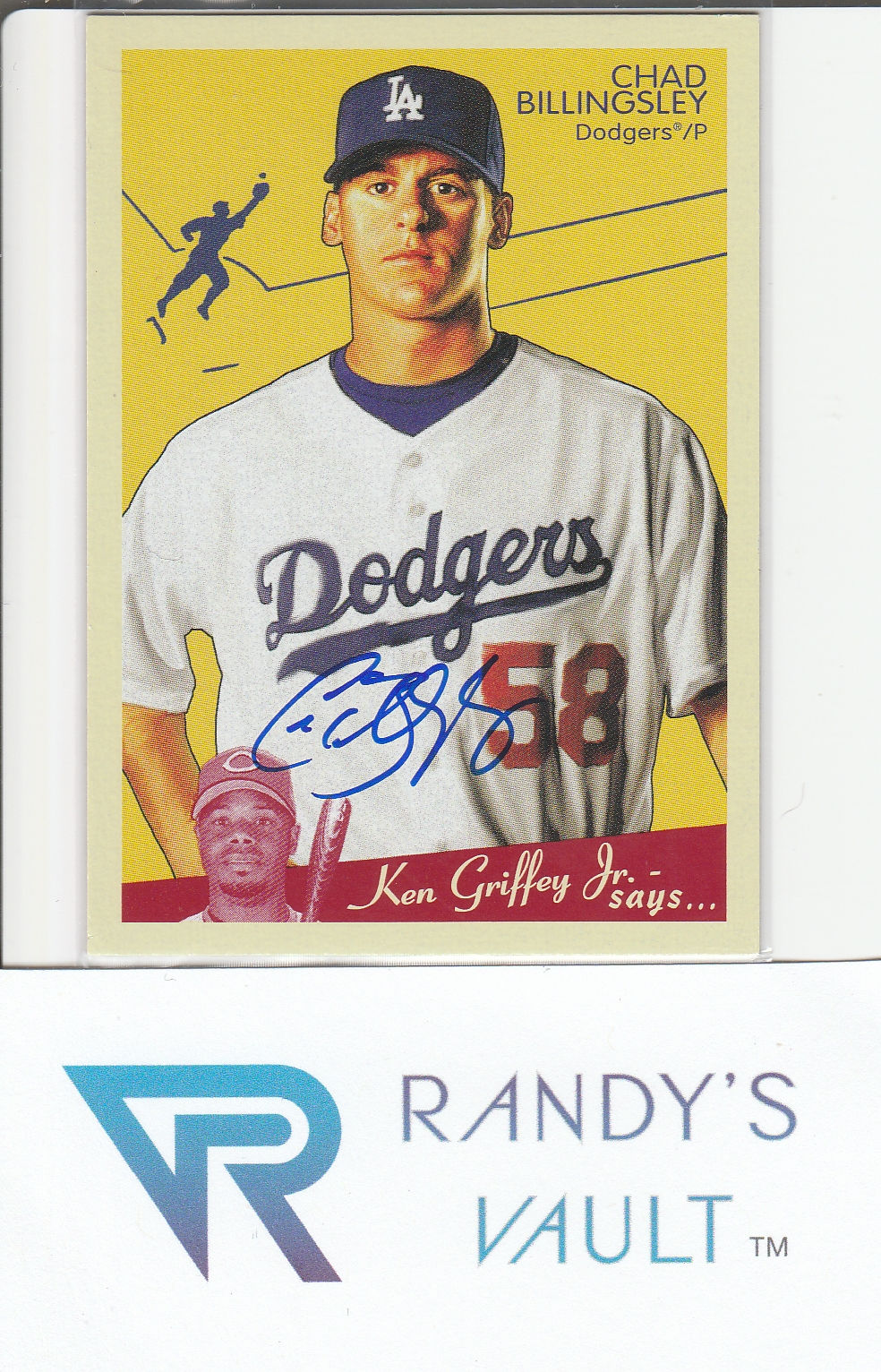 DODGERS ~ Billingsley Autograph