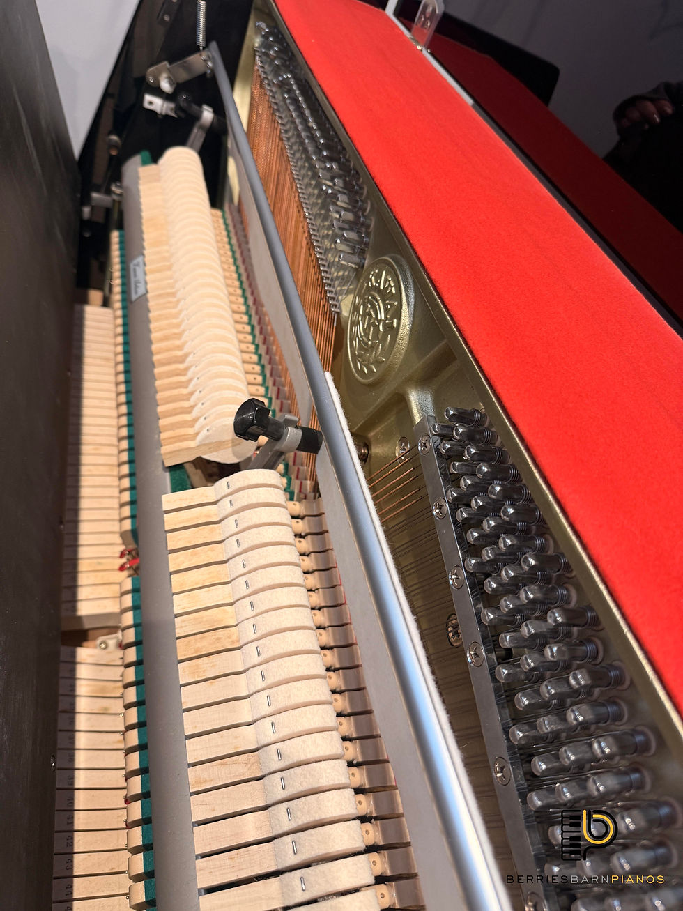 Thumbnail: 2010 Kawai K-15E Ebony Polish Black Gloss Upright Piano