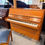 Thumbnail: Welmar Small Modern Upright Piano in Light Oak Satin