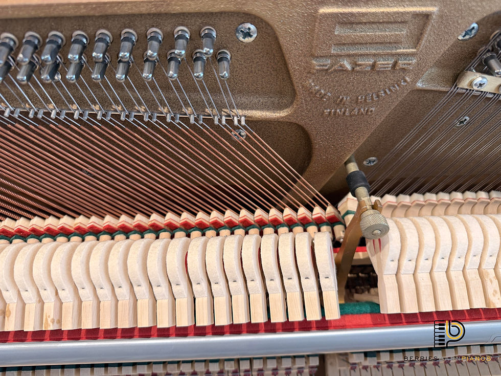 Thumbnail: Fazer 109 Small Modern Upright Piano - Mahogany Satin